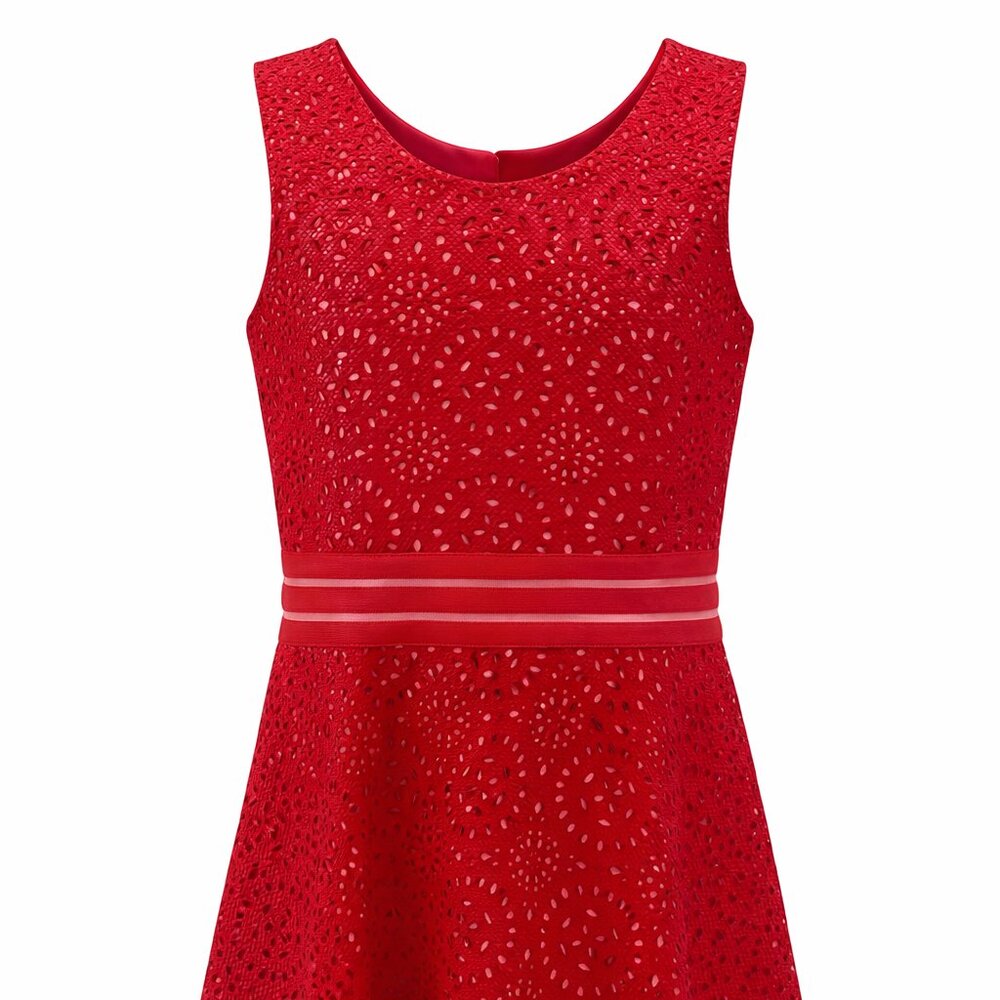 Girls Dress - Blush by Us Angels  Red Pink - NWT $59